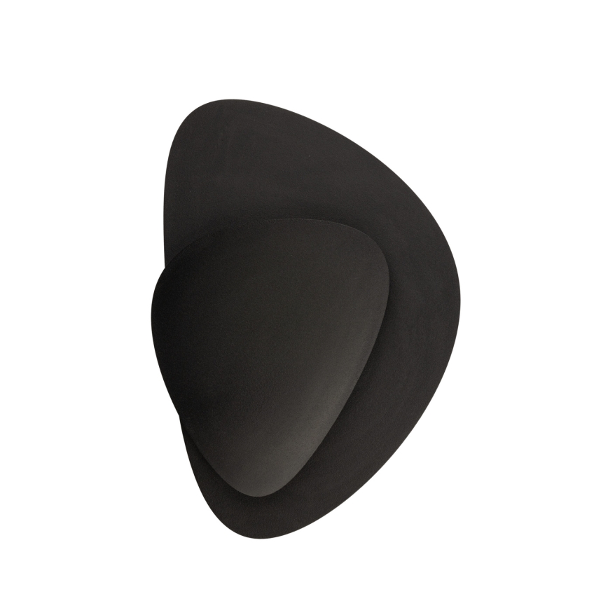 Aplique LED PEDRA LED/7W/230V negro