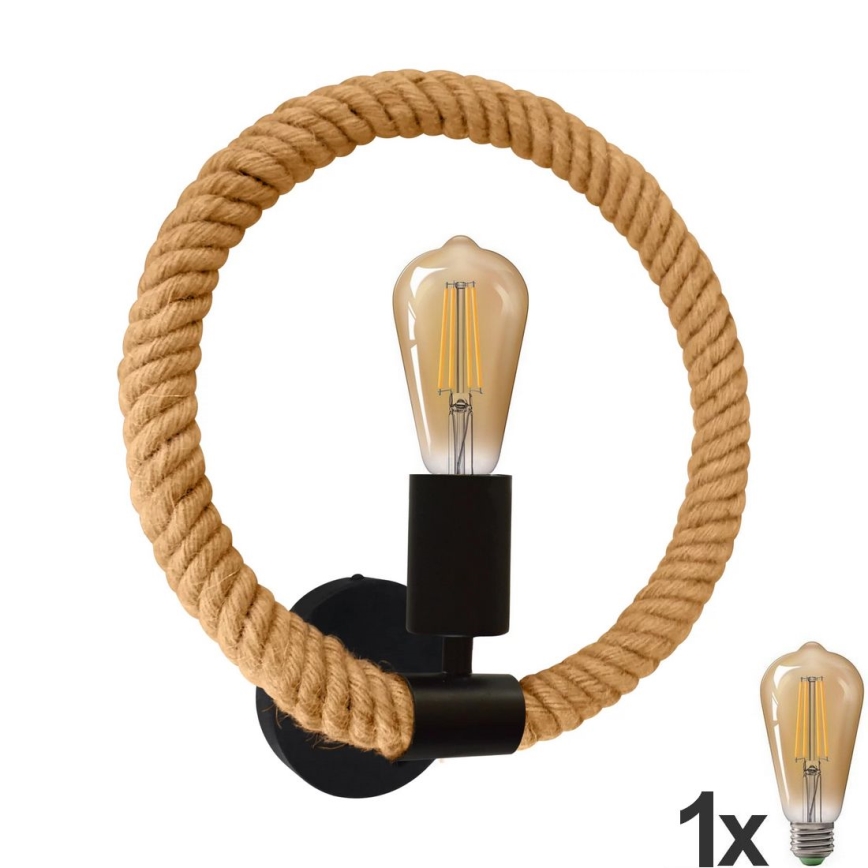 Aplique LED ROPE ARTHUR 1xE27/10W/230V
