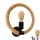 Aplique LED ROPE ARTHUR 1xE27/10W/230V