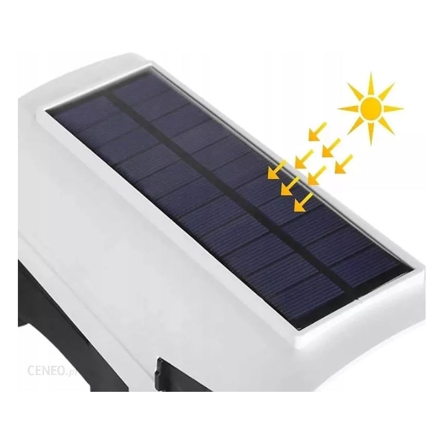 Cámara de seguridad falsa solar LED con sensor KAMERA LED/1W/3,7V 1200 mAh IP44 + mando a distancia