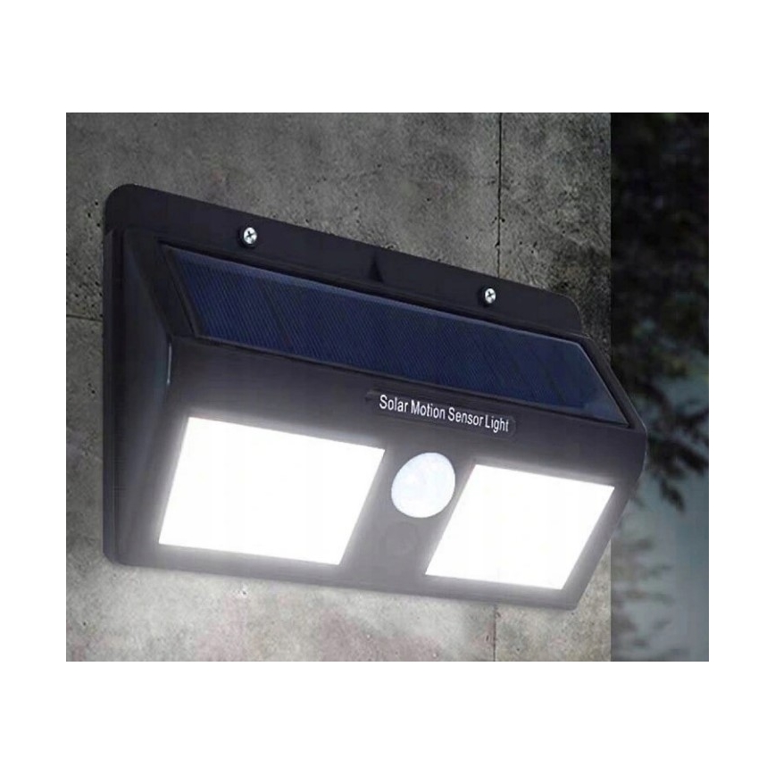 Aplique LED solar con sensor LED/1,2W/3,7V 2400 mAh IP54