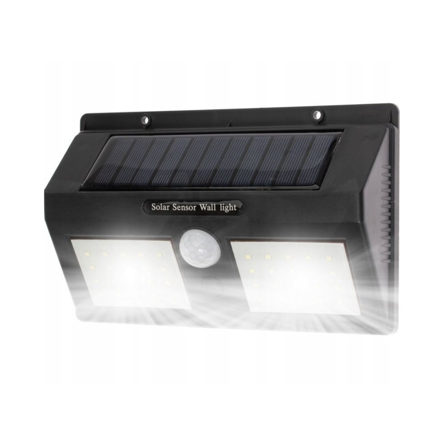 Aplique LED solar con sensor LED/1,2W/3,7V 2400 mAh IP54