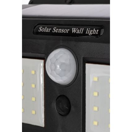 Aplique LED solar con sensor LED/1,2W/3,7V 2400 mAh IP54