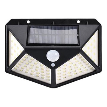 Aplique LED solar con sensor LED/1W/3,7V 6500K IP44