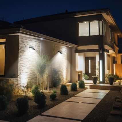 Aplique LED solar con sensor LED/1W/3,7V 6500K IP44