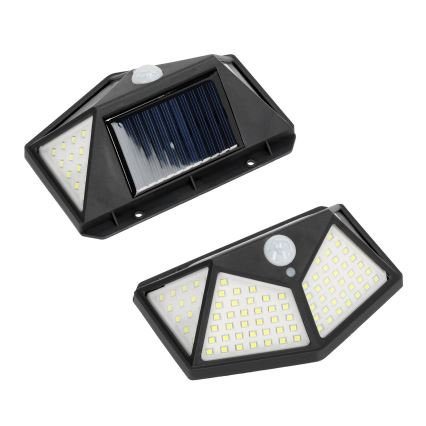 Aplique LED solar con sensor LED/1W/3,7V 6500K IP44