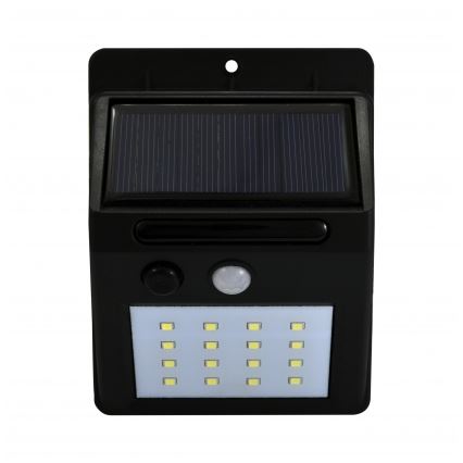 Aplique LED solar con sensor LED/2,2W/3,7V 2200 mAh IP44