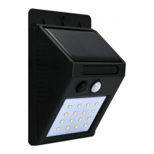 Aplique LED solar con sensor LED/2,2W IP44