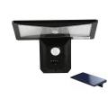 Aplique LED solar con sensor LED/2,6W/5,5V IP65 negro
