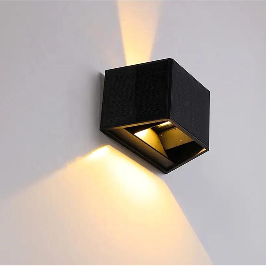 Aplique LED solar con sensor LED/2W/5V IP54 1300 mAh
