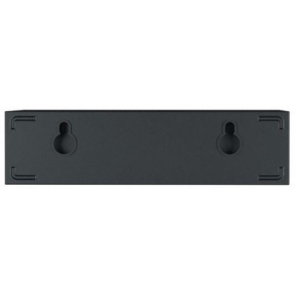 Aplique LED solar con sensor LED/3W/3,7V 3000K/4000K IP65 1200 mAh negro