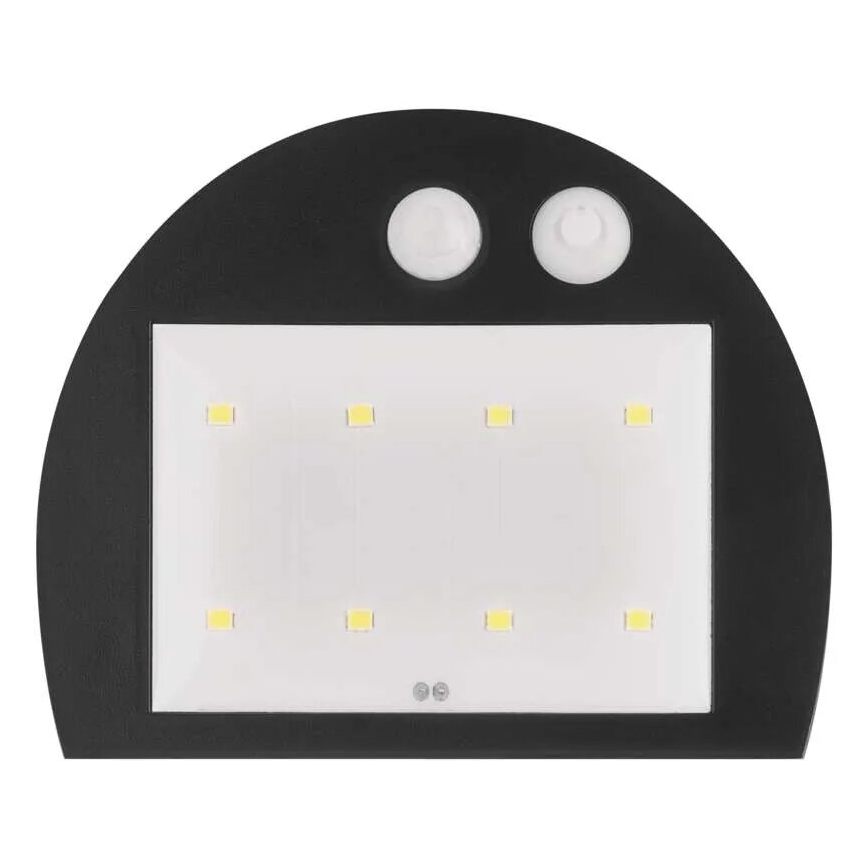 Aplique LED solar con sensor LUMI LED/3,7W IP54 blanco