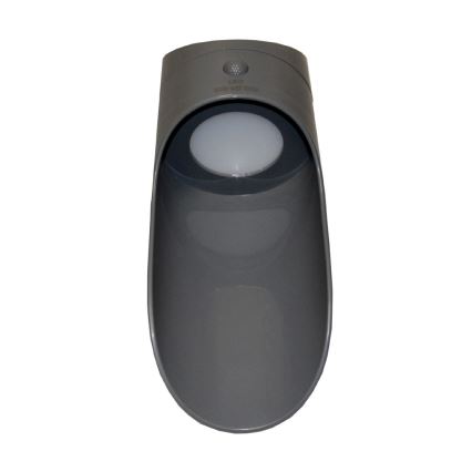 Aplique LED solar con sensor PALESA LED/1W/3,7V IP65 1800 mAh gris