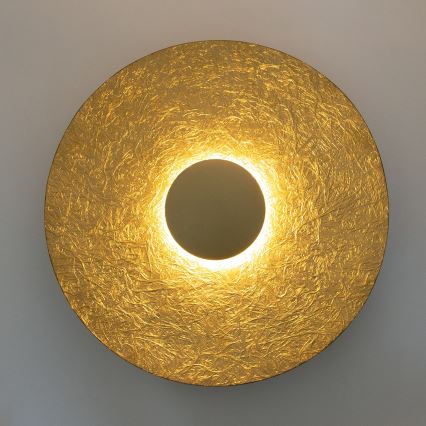 Aplique LED SOLE LED/16W/230V diá. 65 cm dorado