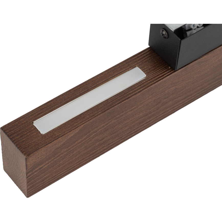 Aplique LED TEO LED/3W/230V 3000K nogal