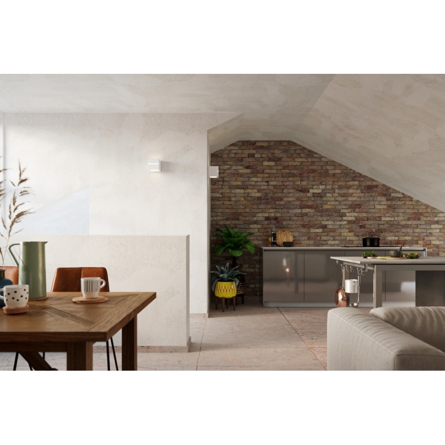 Aplique LEO LINE 1xE27/60W/230V blanco