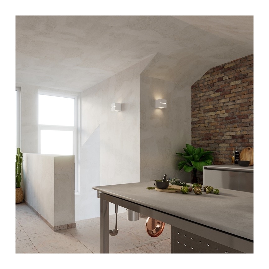 Aplique LEO LINE 1xE27/60W/230V blanco