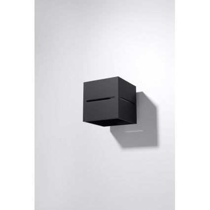 Aplique LOBO 1xG9/40W/230V negro