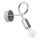 Aplique LOOP 1xE27/15W/230V cromo brillante
