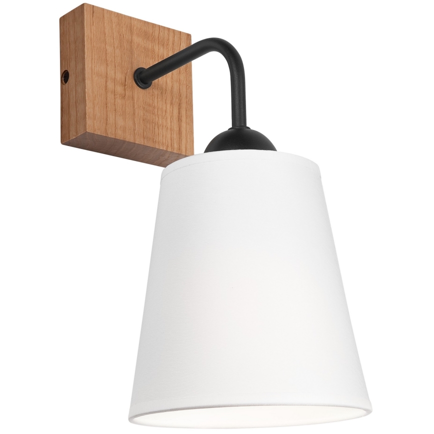 Aplique LULA 1xE27/60W/230V roble