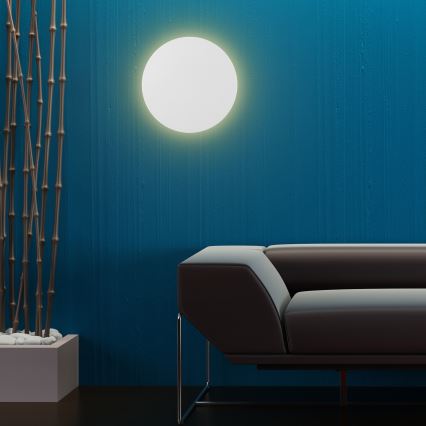 Aplique LUNA 4xG9/8W/230V diá. 40 cm blanco