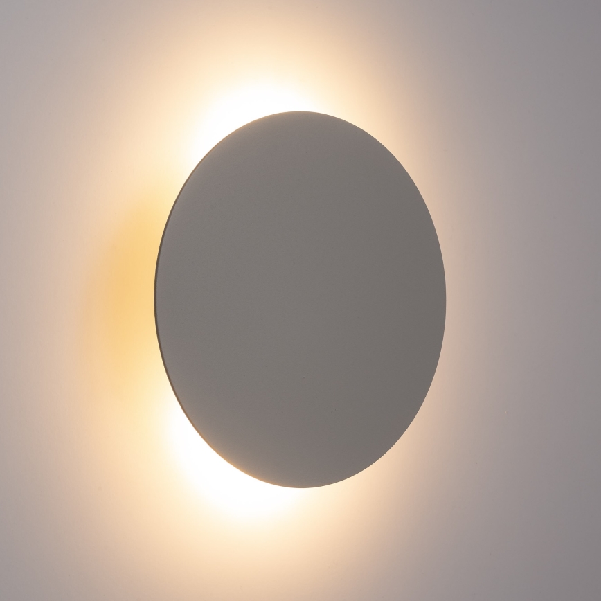 Aplique LUNA 4xG9/8W/230V diá. 40 cm gris