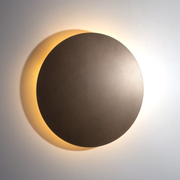 Aplique LUNA 4xG9/8W/230V diá. 40 cm marrón