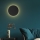 Aplique LUNA 4xG9/8W/230V diá. 40 cm negro