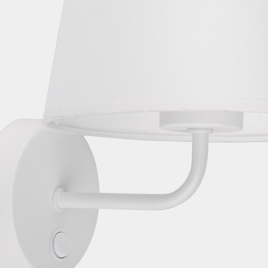 Aplique MAJA 1xE27/15W/230V blanco