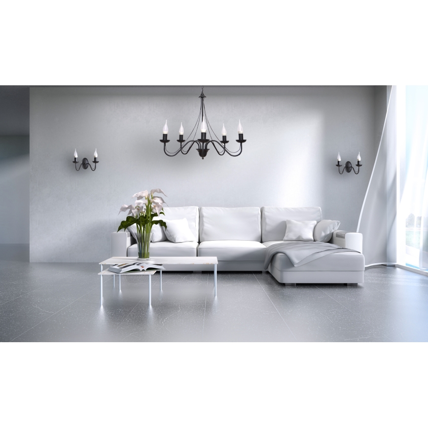 Aplique MALBO 2xE14/10W/230V