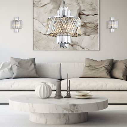Aplique MARGOT 2xE14/40W/230V cromo mate