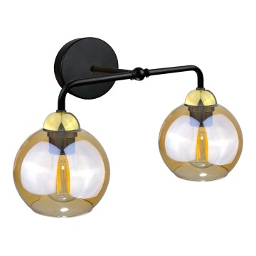 Aplique MELLE GOLD 2xE27/60W/230V