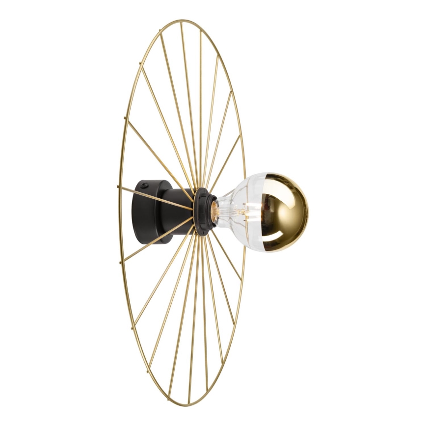 Aplique MONTANA 1xE27/15W/230V diá. 45 cm dorado