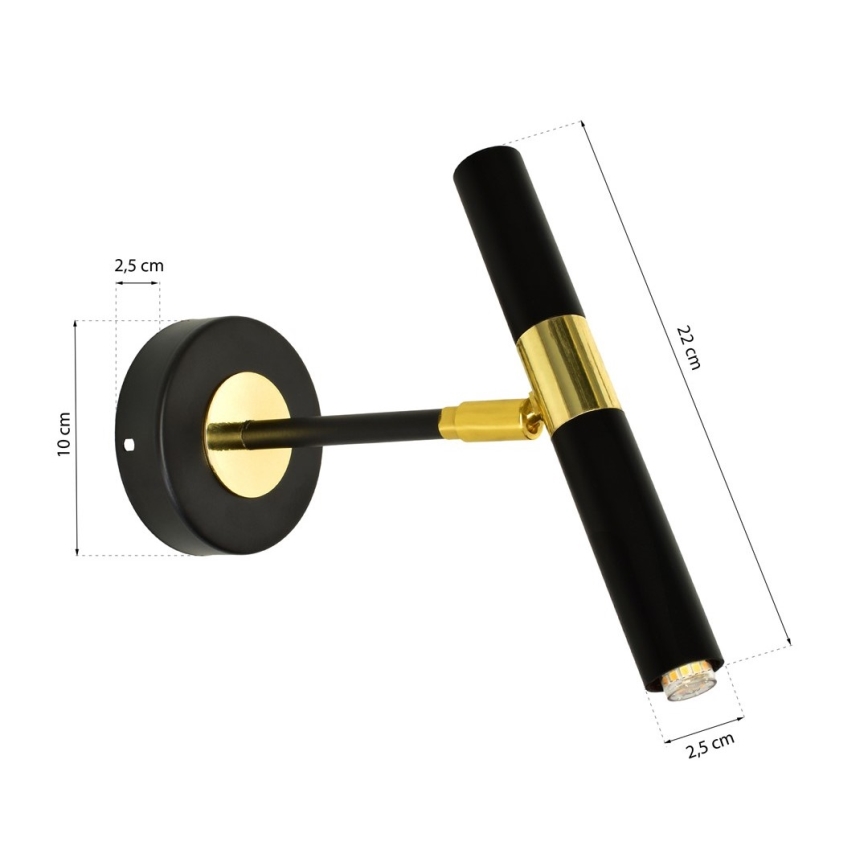 Aplique MONZA 1xG9/7W/230V