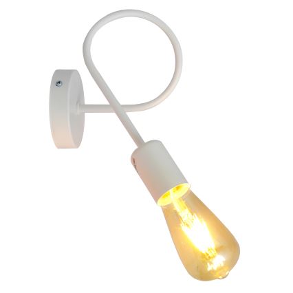 Aplique OXFORD 1xE27/15W/230V blanco