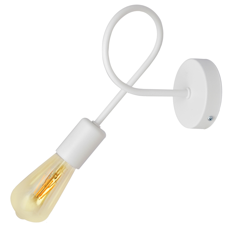 Aplique OXFORD 1xE27/15W/230V blanco