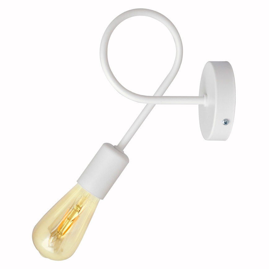 Aplique OXFORD 1xE27/15W/230V blanco