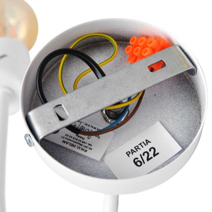Aplique OXFORD 1xE27/15W/230V blanco