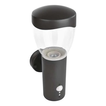 Aplique para exterior con sensor ARTEO 1xE27/15W/230V IP44