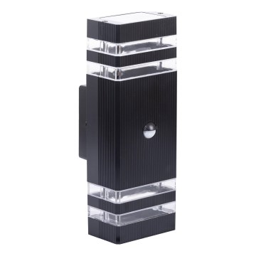 Aplique para exterior con sensor BREZZA 2xGU10/35W/230V IP65