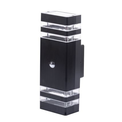 Aplique para exterior con sensor BREZZA 2xGU10/35W/230V IP65