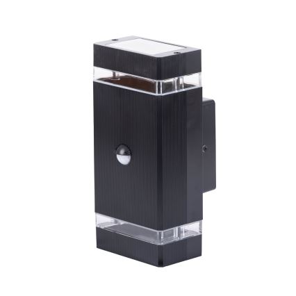 Aplique para exterior con sensor NIZZA 2xGU10/35W/230V IP65