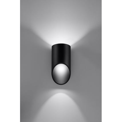 Aplique PENNE 20 1xG9/40W/230V negro