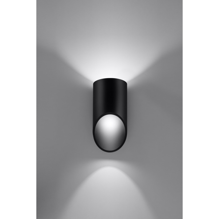 Aplique PENNE 20 1xG9/40W/230V negro