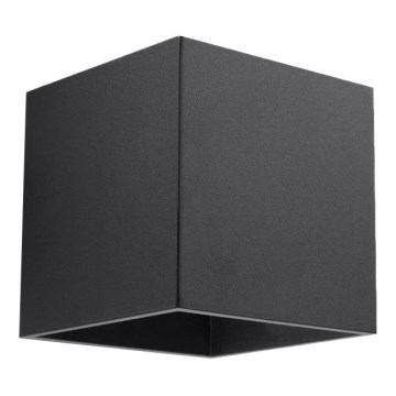 Aplique QUAD 1 1xG9/40W/230V negro