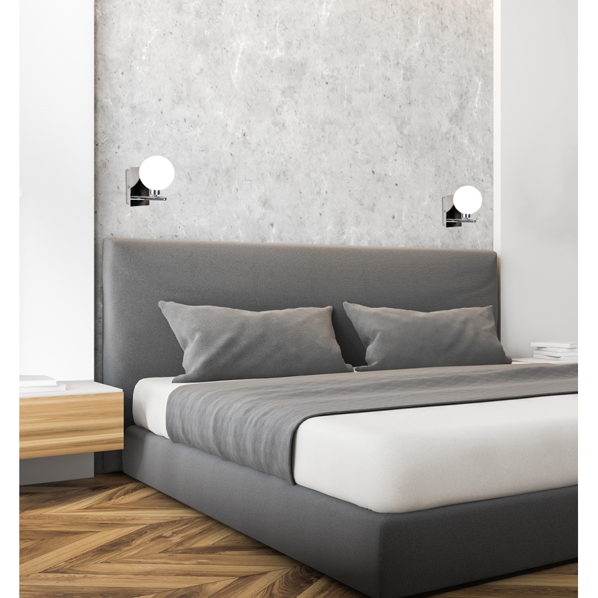 Aplique RAISA 1xG9/40W/230V cromo brillante