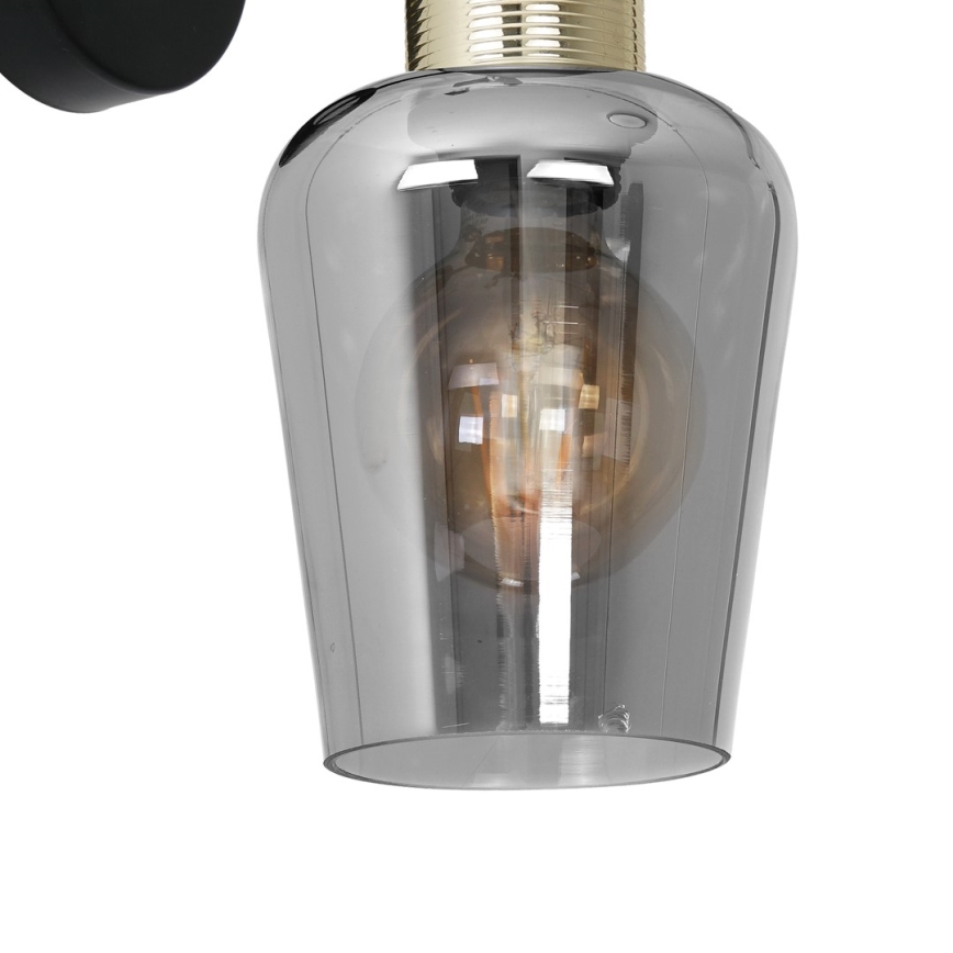 Aplique ROMA BLACK 1xE27/60W/230V