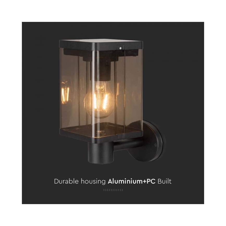 Aplique solar de exterior LED con sensor LED/2,5W/3,7V 3000K IP54