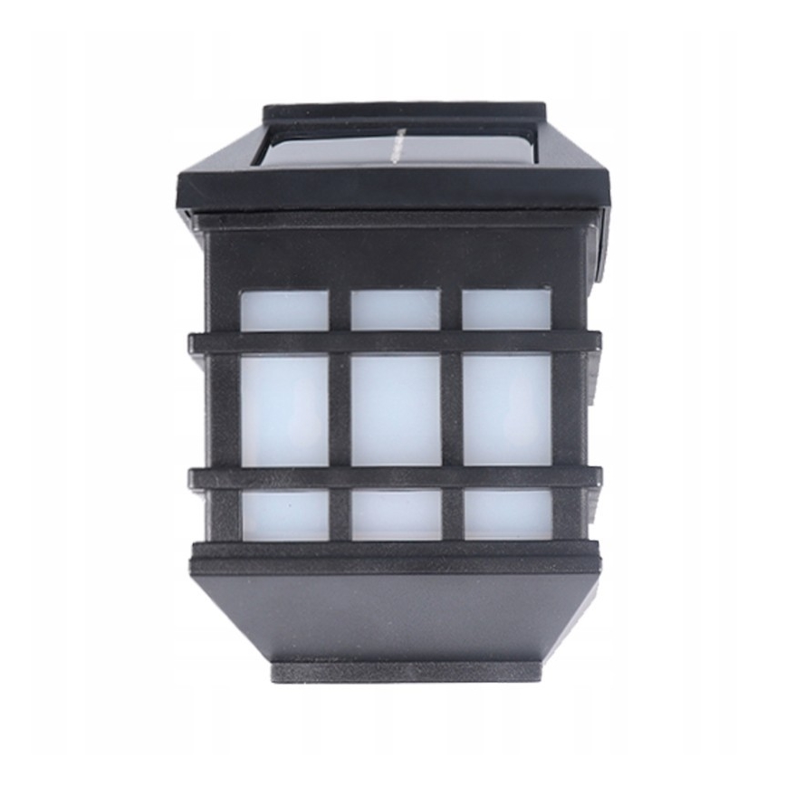 Aplique solar LED con sensor crepuscular LED/2V 70 mAh IP44