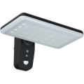 Aplique solar LED con sensor LED/15W/3,2V 4000K/6000K IP65 negro